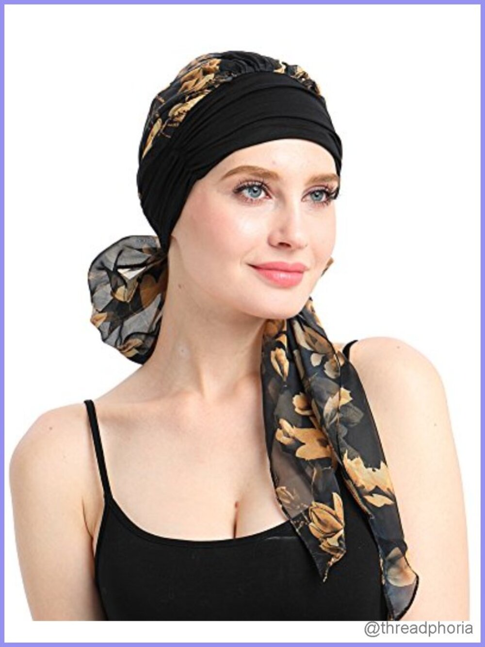 Chemo Headwear Turban for Women Long Hair Head Scarf